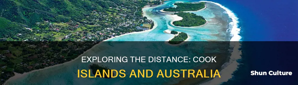 how far are the cook islands from australia