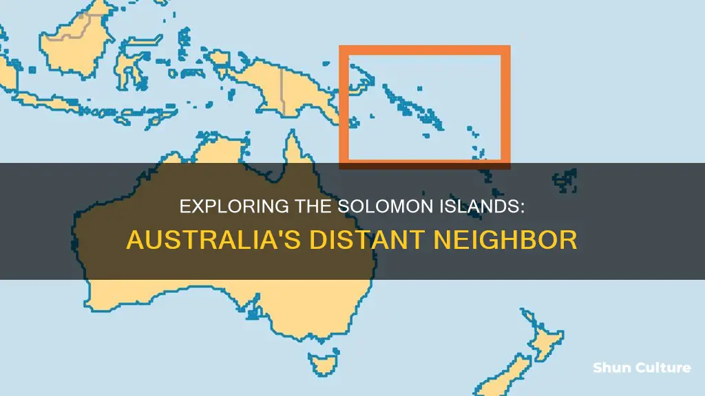 how far are the solomon islands from australia