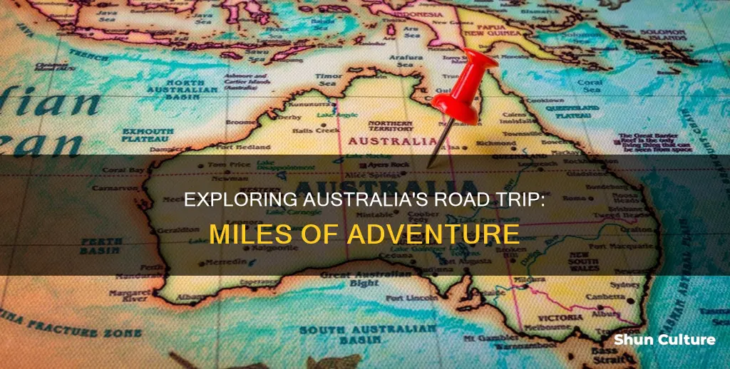 how far around australia by road