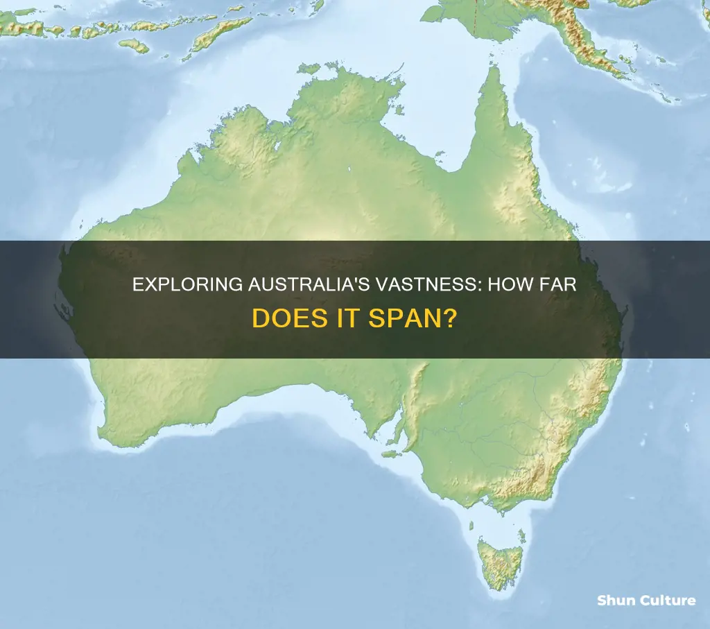 how far australia