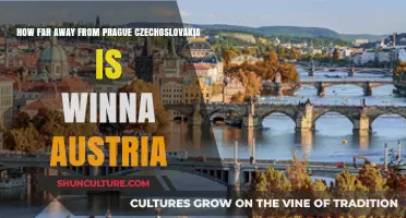 Distance Between Prague, Czechoslovakia, and Vienna, Austria: A Quick Guide