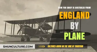 England to Australia: Flight Time and Distance