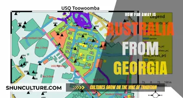 Travel Time: Australia to Georgia