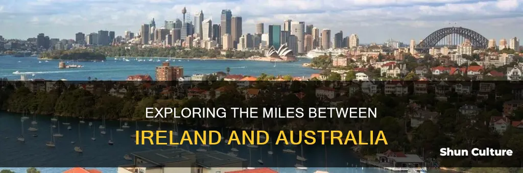 how far away is australia from ireland in miles