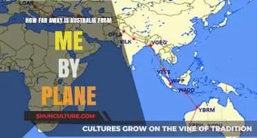 Plane Travel Times to Australia