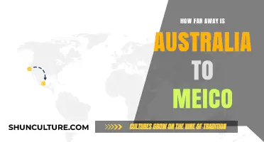 Distance Between Australia and Mexico: How Far?