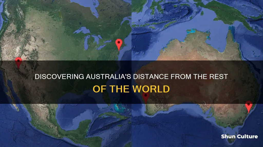 how far away is australia