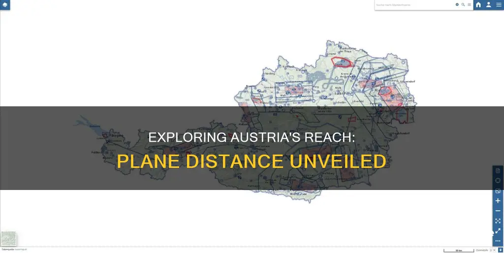 how far away is austria by plane