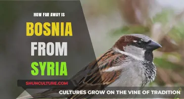 Distance Between Bosnia and Syria: A Geographical Exploration