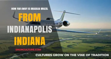Brasília to Indianapolis: Calculating the Distance Between Capitals