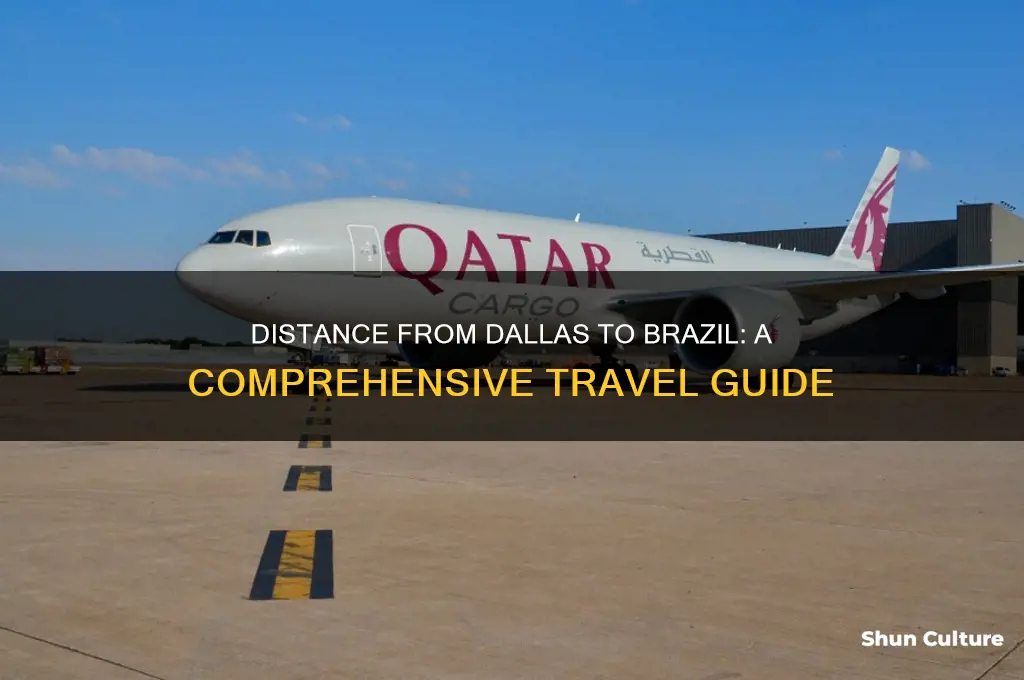 how far away is brazil from dallas