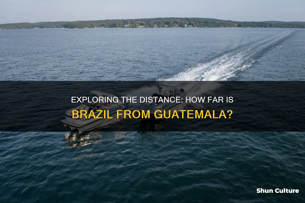 how far away is brazil from guatemala