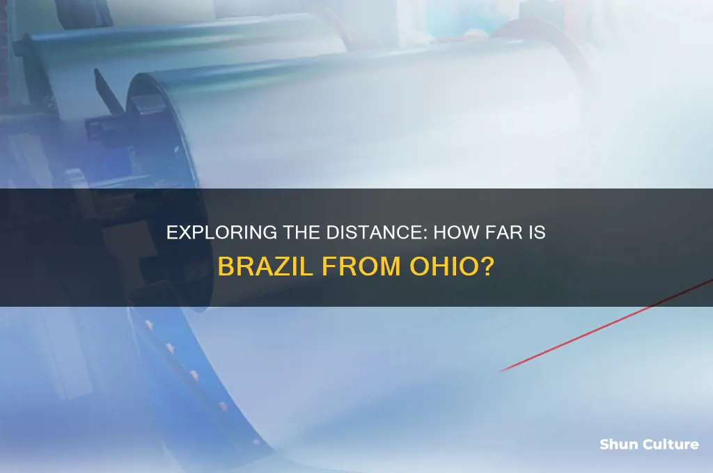 how far away is brazil from ohio