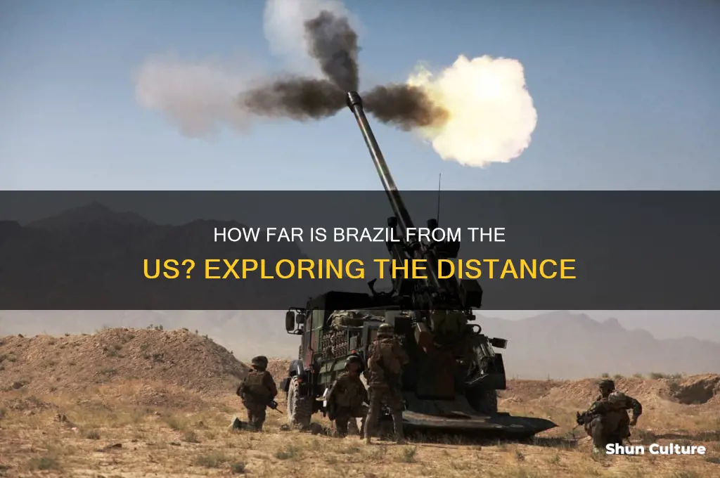 how far away is brazil from the us
