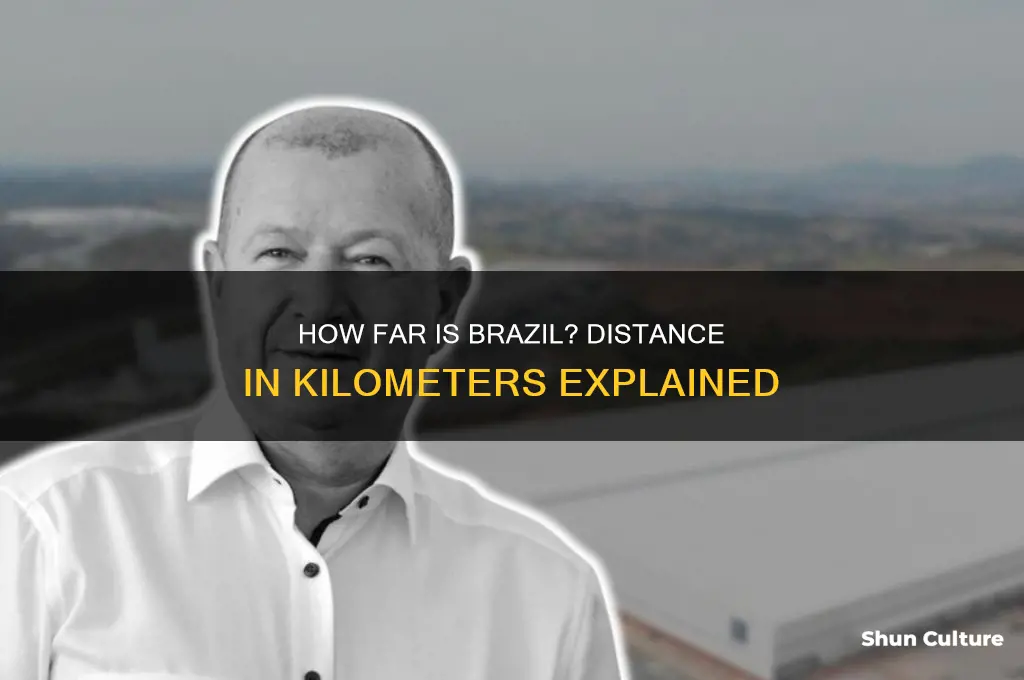 how far away is brazil in km