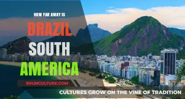 Exploring Brazil's Location: Distance and Geography in South America