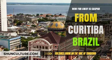 Distance from Gaspar to Curitiba: A Brazilian Travel Guide