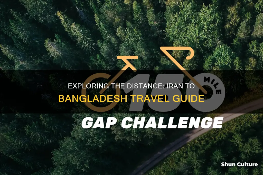 how far away is iran from bangladesh