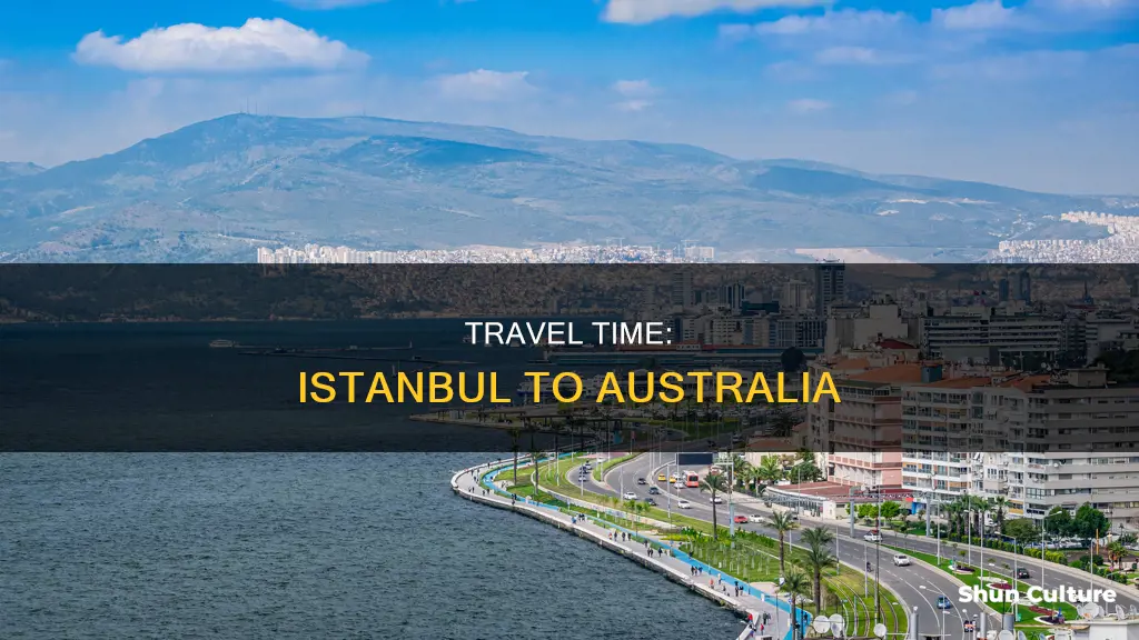 how far away is istanbul from australia