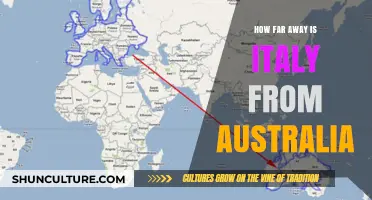 Travel Time: Australia to Italy