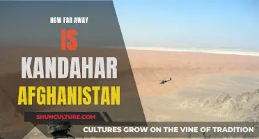 The Elusive Distance to Kandahar: Unraveling Afghanistan's Complex Geography