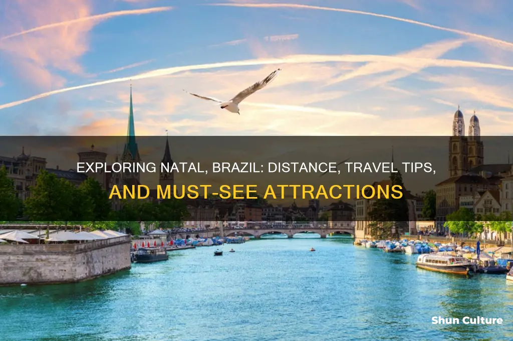 how far away is natal brazil