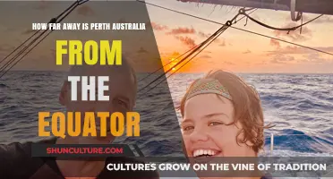 Perth's Position: Far from the Equator