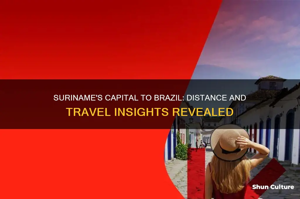 how far away is suriname