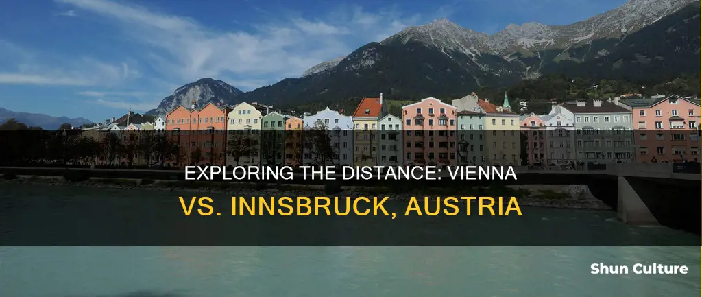 how far away is the captil of austria from innsbruck