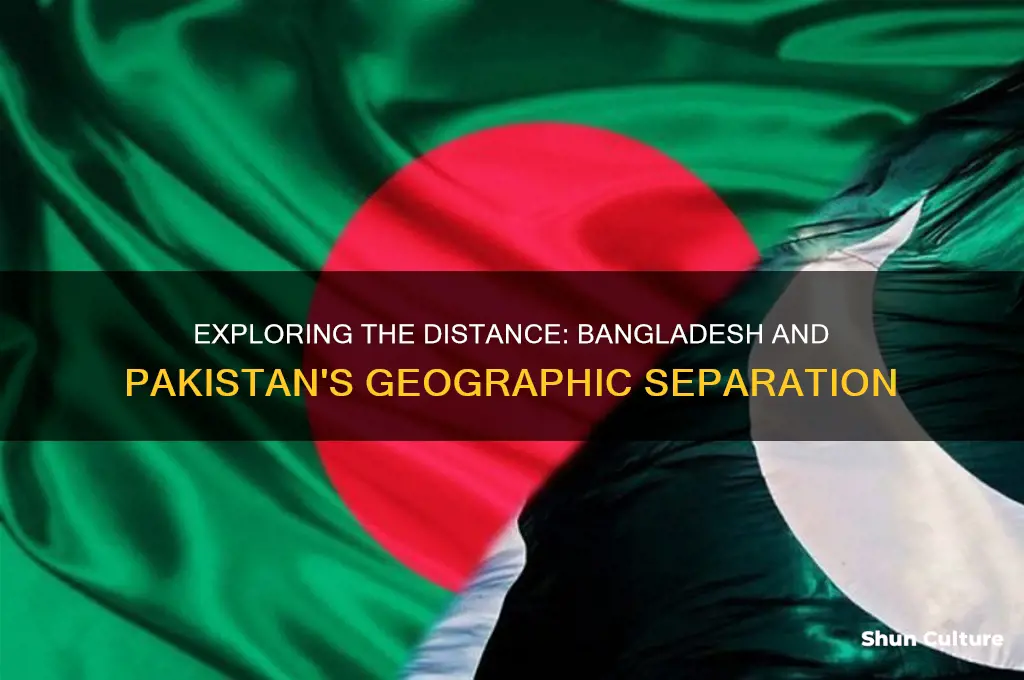 how far bangladesh from pakistan