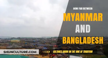 Exploring the Distance Between Myanmar and Bangladesh: A Geographic Overview