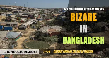 Myanmar to Cox's Bazar: Exploring the Distance Between Two Nations