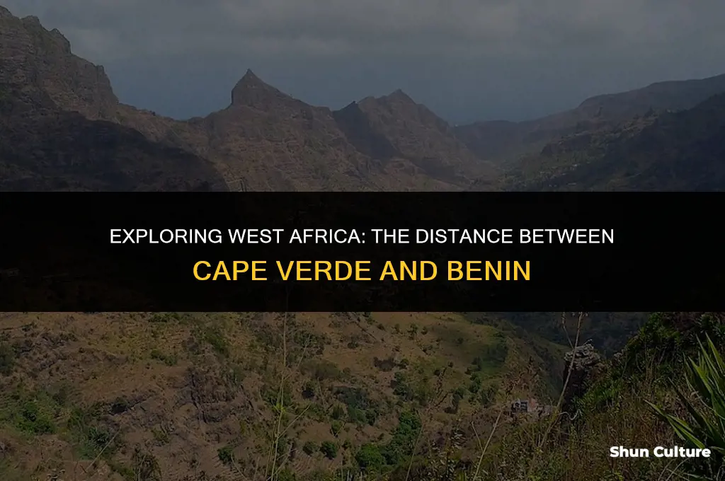 how far cape verde from benin