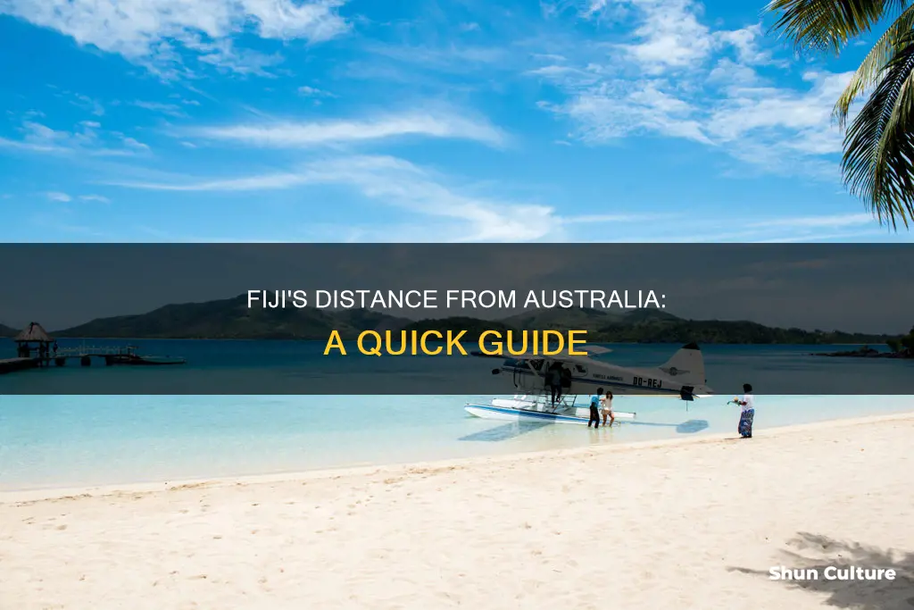 how far fiji from australia