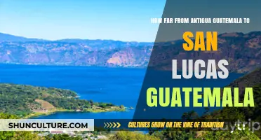 Exploring Guatemala: Antigua to San Lucas Travel Distance Guide