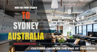 Atlanta to Sydney: Exploring the Distance Between Two Iconic Cities