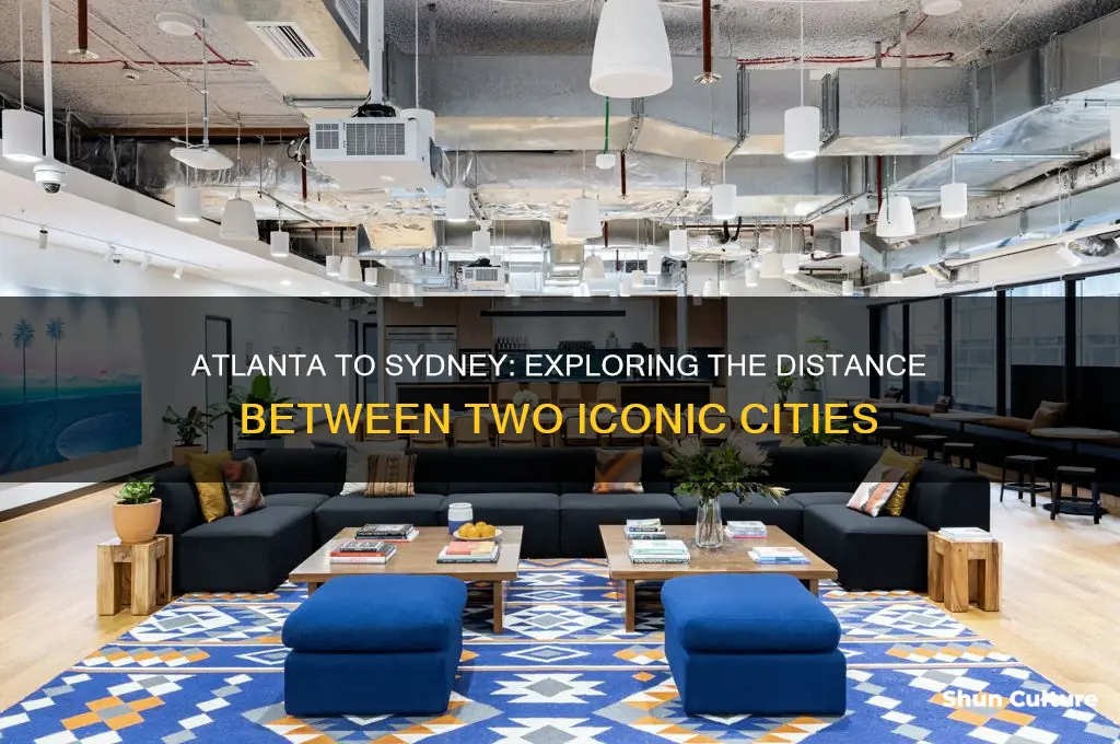 how far from atlanta to sydney australia