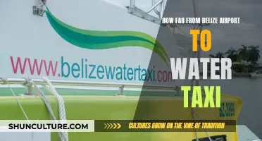 Belize Airport to Water Taxi: Navigating the Journey