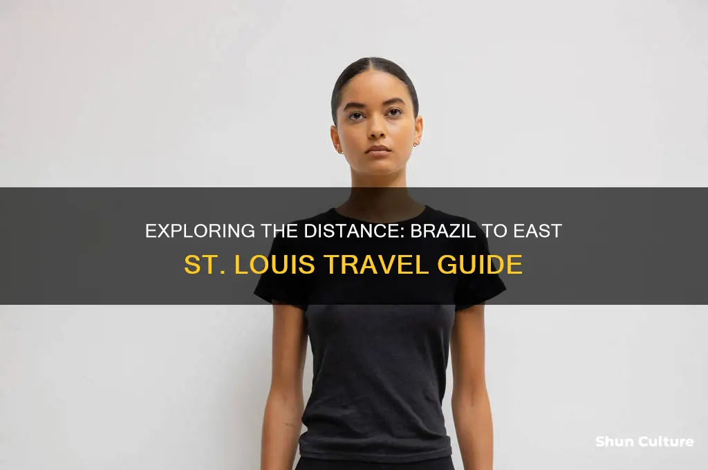 how far from brazil in to ess st louis
