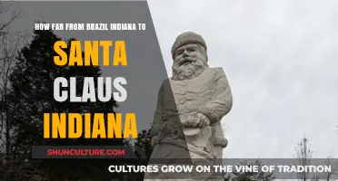 Distance from Brazil, Indiana to Santa Claus, Indiana: A Travel Guide