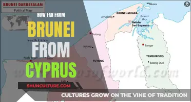 Exploring the Distance Between Brunei and Cyprus