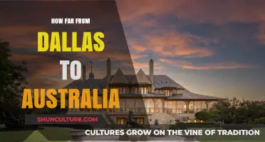 Dallas to Australia: How Far Is It, Really?