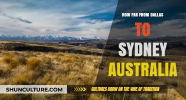Dallas to Sydney: Exploring the Distance Between Two Iconic Cities