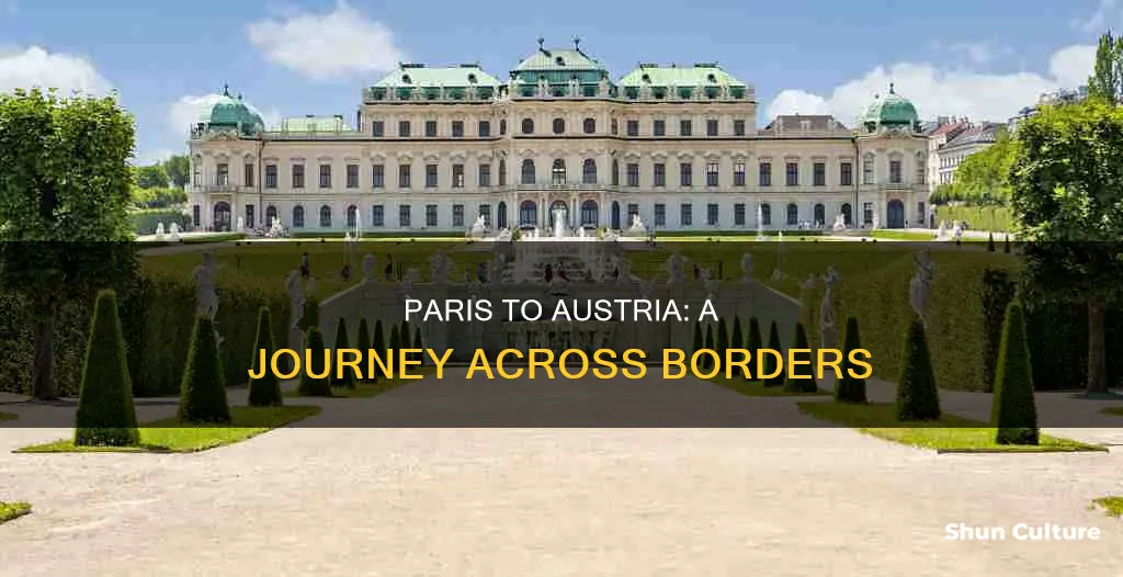 how far from paris to austria