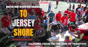 Rutgers to Jersey Shore: How Far?