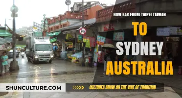 Taipei to Sydney: Exploring the Distance Between Taiwan and Australia