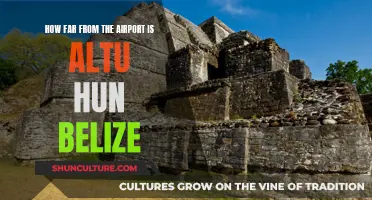 The Scenic Distance Between Altun Ha and Belize City's Airport