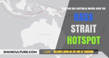 Australia's Move Over the Bass Strait Hotspot