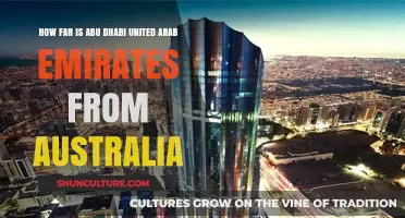 Distance Between Abu Dhabi and Australia