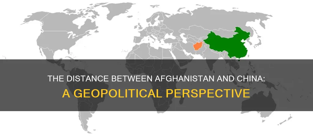 how far is afghanistan from china